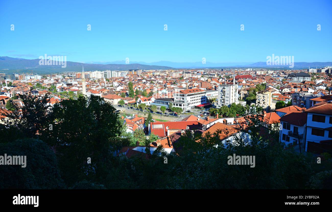 Blick auf Prizren, Kosovo Stockfoto