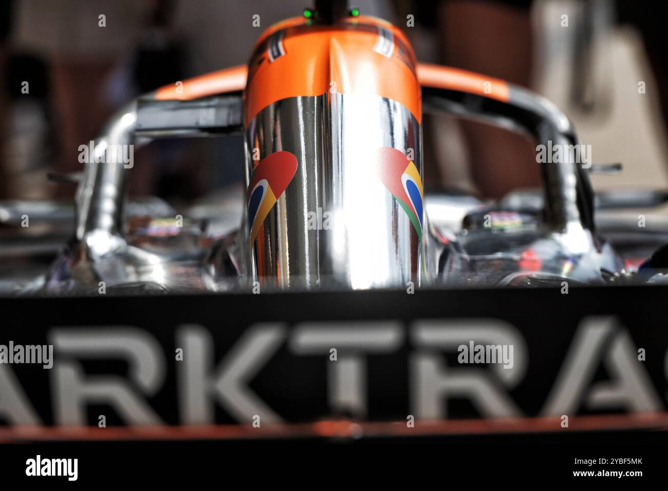 Austin, USA. Oktober 2024. McLaren MCL38. 18.10.2024. Formel-1-Weltmeisterschaft, Rd 19, Grand Prix der Vereinigten Staaten, Austin, Texas, USA, Sprint-Qualifikationstag der Foto sollte lauten: XPB/Alamy Live News. Stockfoto