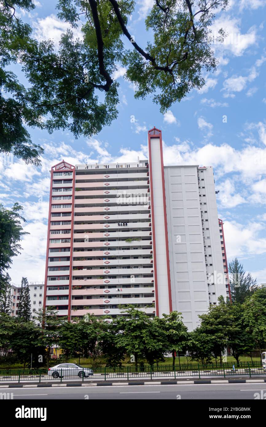 Bukit Merah View Wohngebäude - Henderson Hill Singapur Stockfoto
