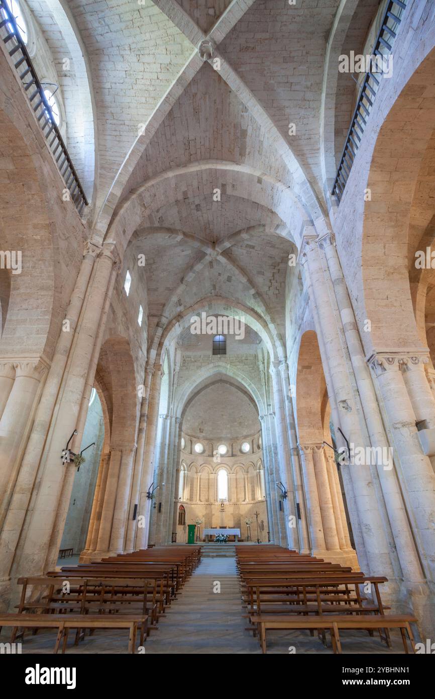 St. James Way; Kloster Irache im Dorf Ayegui, Navarra, Spanien Stockfoto