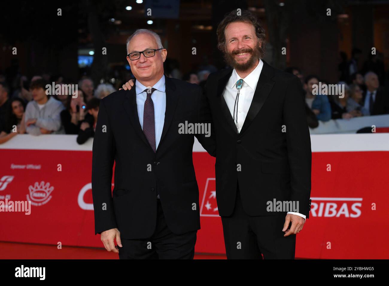 19. Rom Filmfestival Roberto Gualtieri, Lorenzo Cherubini Jovanotti während des 19. Rom Filmfestivals im Auditorium Parco Della Musica am 18. Oktober 2024 Imago-Imago/Emmefoto Copyright: XImago-Imago/Emmefotox Stockfoto