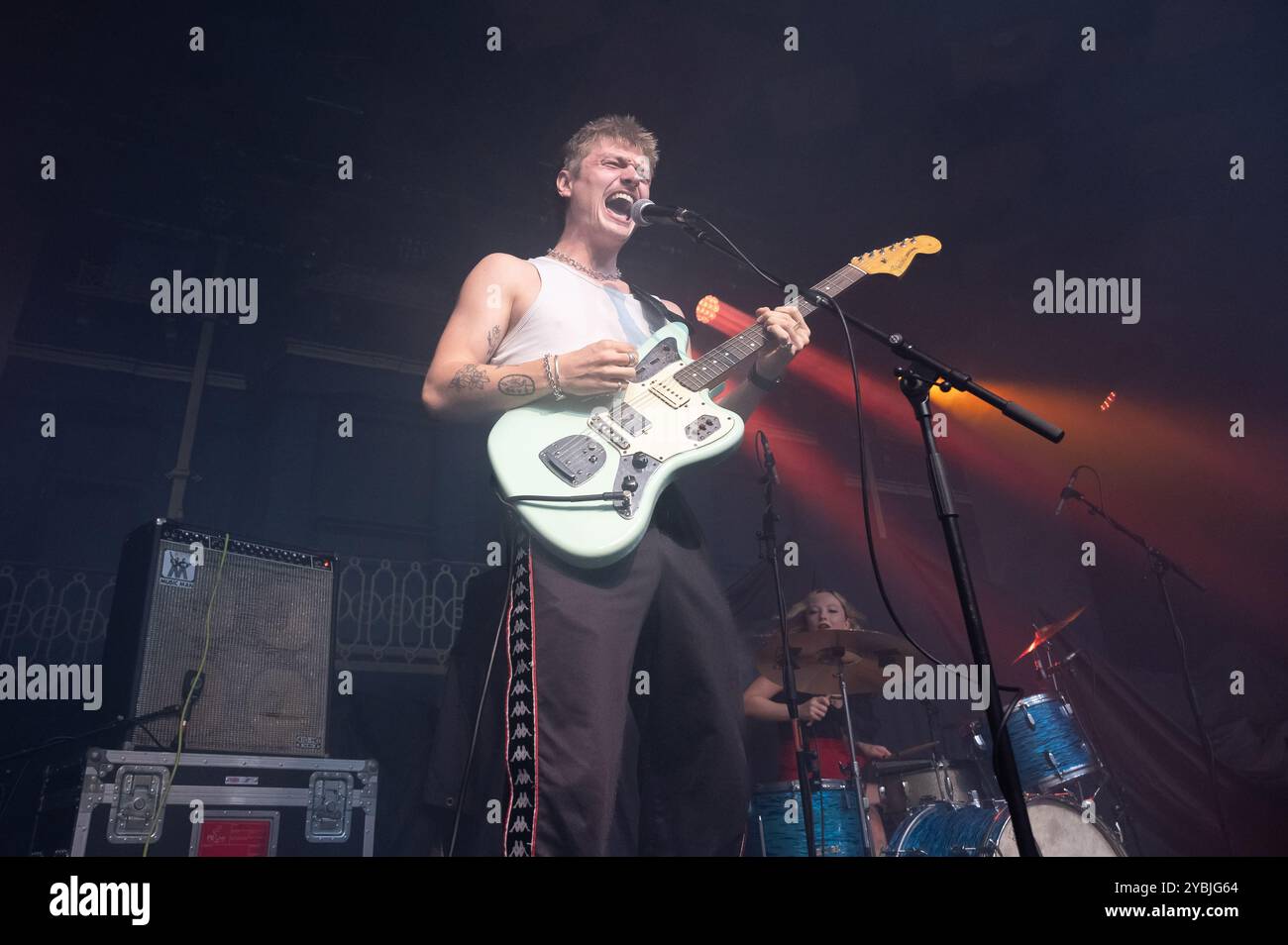 Die Alien Chicks treten am 18. Oktober 2024 in Barrowland, Glasgow auf Stockfoto