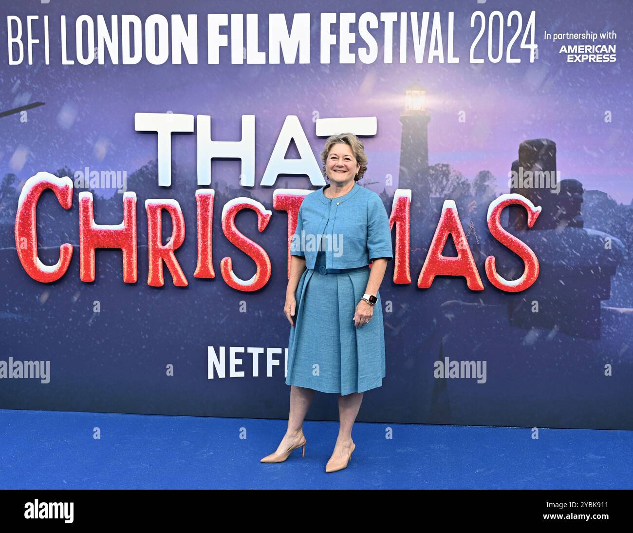 LONDON, GROSSBRITANNIEN. Oktober 2024. Bonnie nimmt an der „That Christmas“ Headline Gala Teil – 68. BFI London Film Festival in London, Großbritannien. (Foto von 李世惠/siehe Li/Picture Capital) Credit: Siehe Li/Picture Capital/Alamy Live News Stockfoto