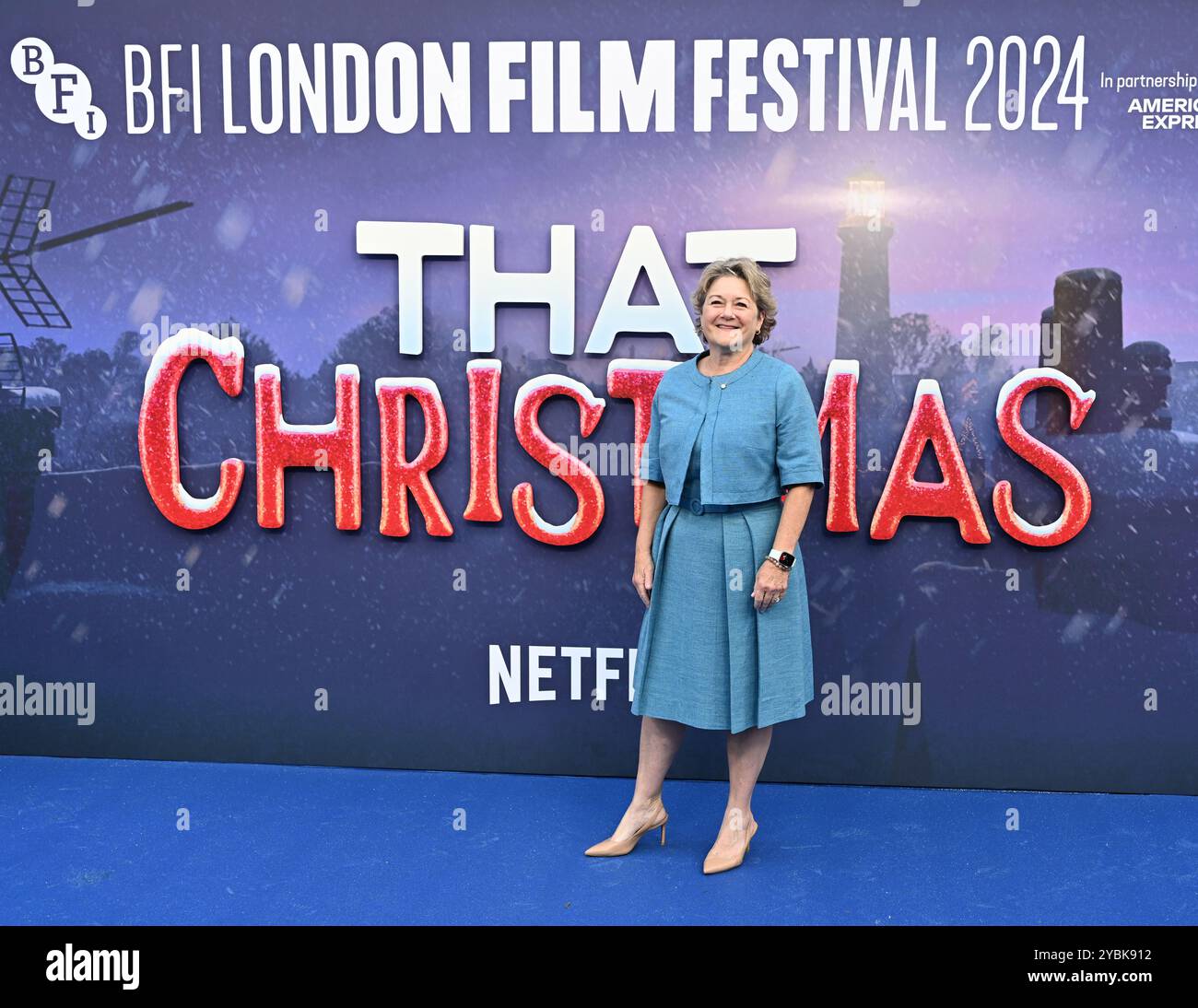 LONDON, GROSSBRITANNIEN. Oktober 2024. Bonnie nimmt an der „That Christmas“ Headline Gala Teil – 68. BFI London Film Festival in London, Großbritannien. (Foto von 李世惠/siehe Li/Picture Capital) Credit: Siehe Li/Picture Capital/Alamy Live News Stockfoto