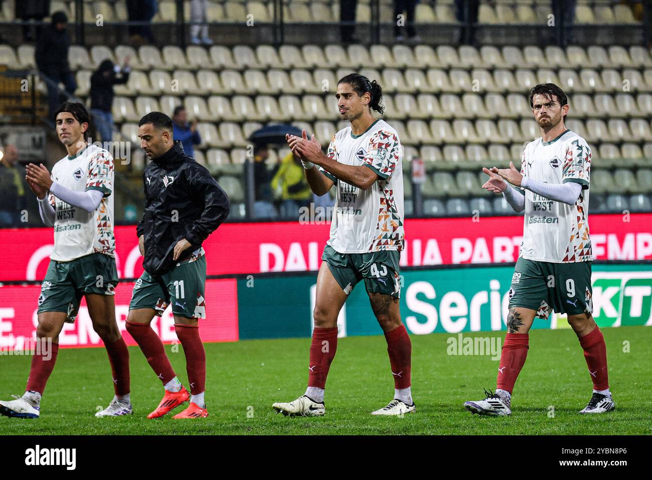 Wahnvorstellungen von Palermo während des Spiels Modena FC gegen Palermo FC, italienisches Fußball-Spiel der Serie B in Modena, Italien, 19. Oktober 2024 Stockfoto