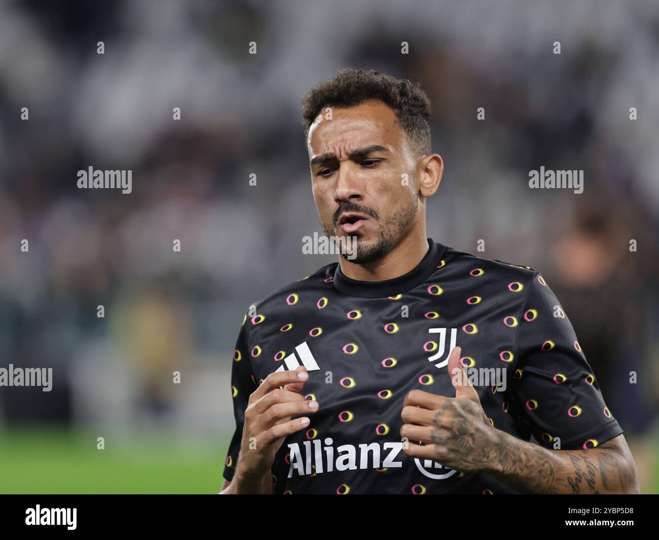 Turin, Italien. Oktober 2024. Danilo nimmt am 19. Oktober 2024 am Spiel der Serie A 2024-2025 zwischen Juventus und Lazio in Turin Teil. (Foto: Loris Roselli) Credit: NurPhoto SRL/Alamy Live News Stockfoto