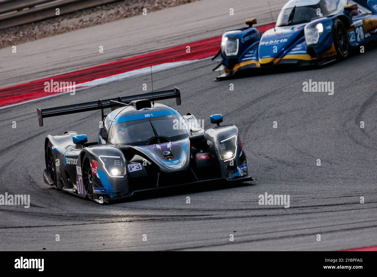 17 CRISTOVAO Miguel (PRT), ESPIRITO SANTO Manuel (PRT), Cool Racing, Ligier JS P320 - Nissan, Action während der 4 Stunden von Portimao 2024, 6. Runde der europäischen Le Mans Serie 2024 auf der Algarve International Circuit vom 16. Bis 19. Oktober 2024 in Portimao, Portugal - Foto Germain Hazard/DPPI Credit: DPPI Media/Alamy Live News Stockfoto