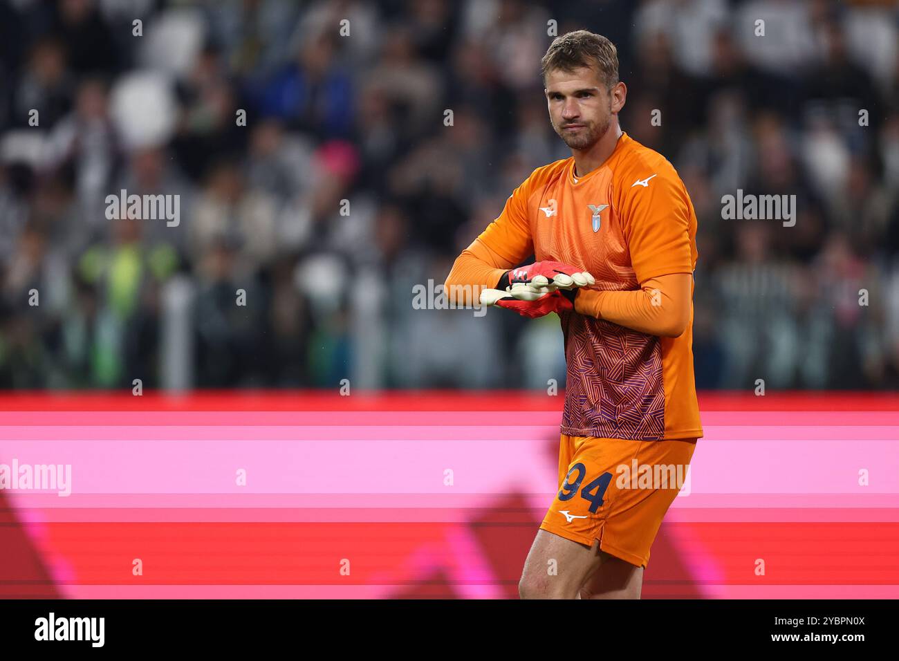 Turin, Italien. Oktober 2024. l24 von l24#2 sieht beim Spiel der Serie A zwischen Juventus FC und SS Lazio am 19. Oktober 2024 im Allianz Stadion in Turin, Italien, an. Quelle: Marco Canoniero/Alamy Live News Stockfoto