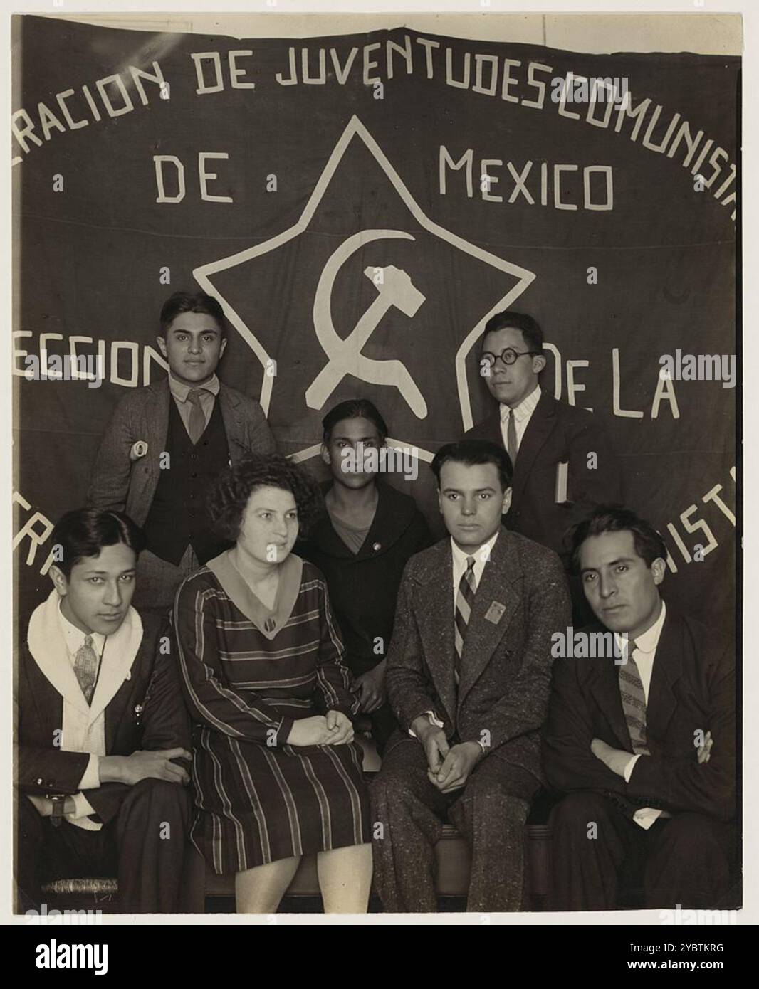 Kommunistische Jugend, Mexiko, 1929Fotografien - Tina Modotti, Mexiko, Stockfoto