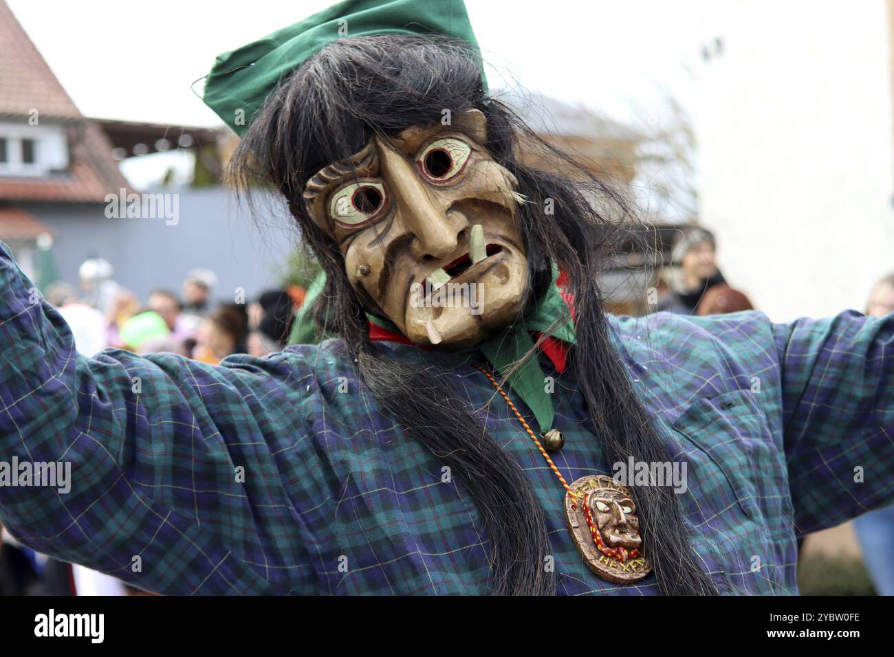 Große schwäbisch-alemannische Karnevalsparade Stockfoto