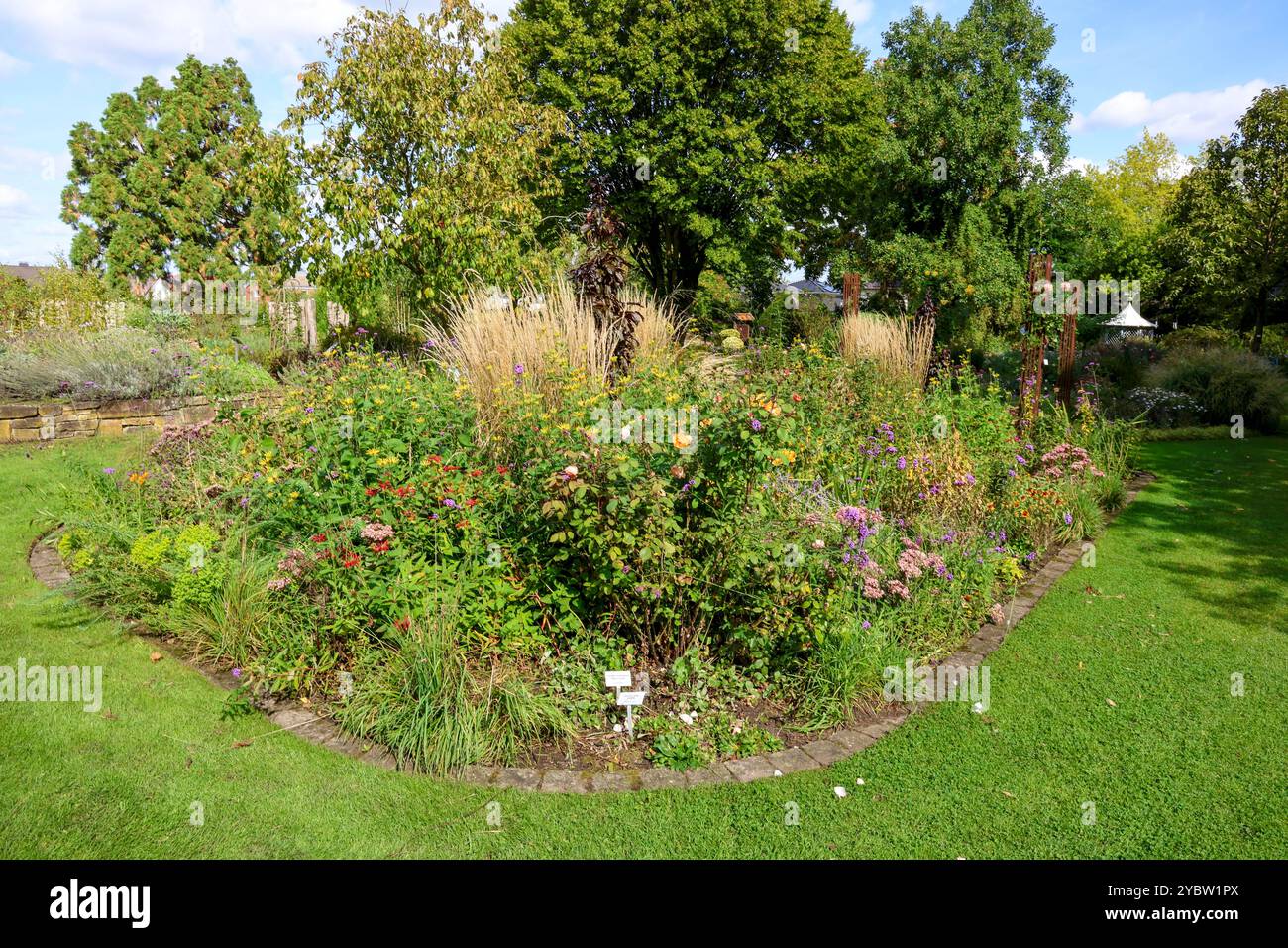 Herbststimmung im Kreislehrgarten. Der Lehrgarten besteht seit 1914 und