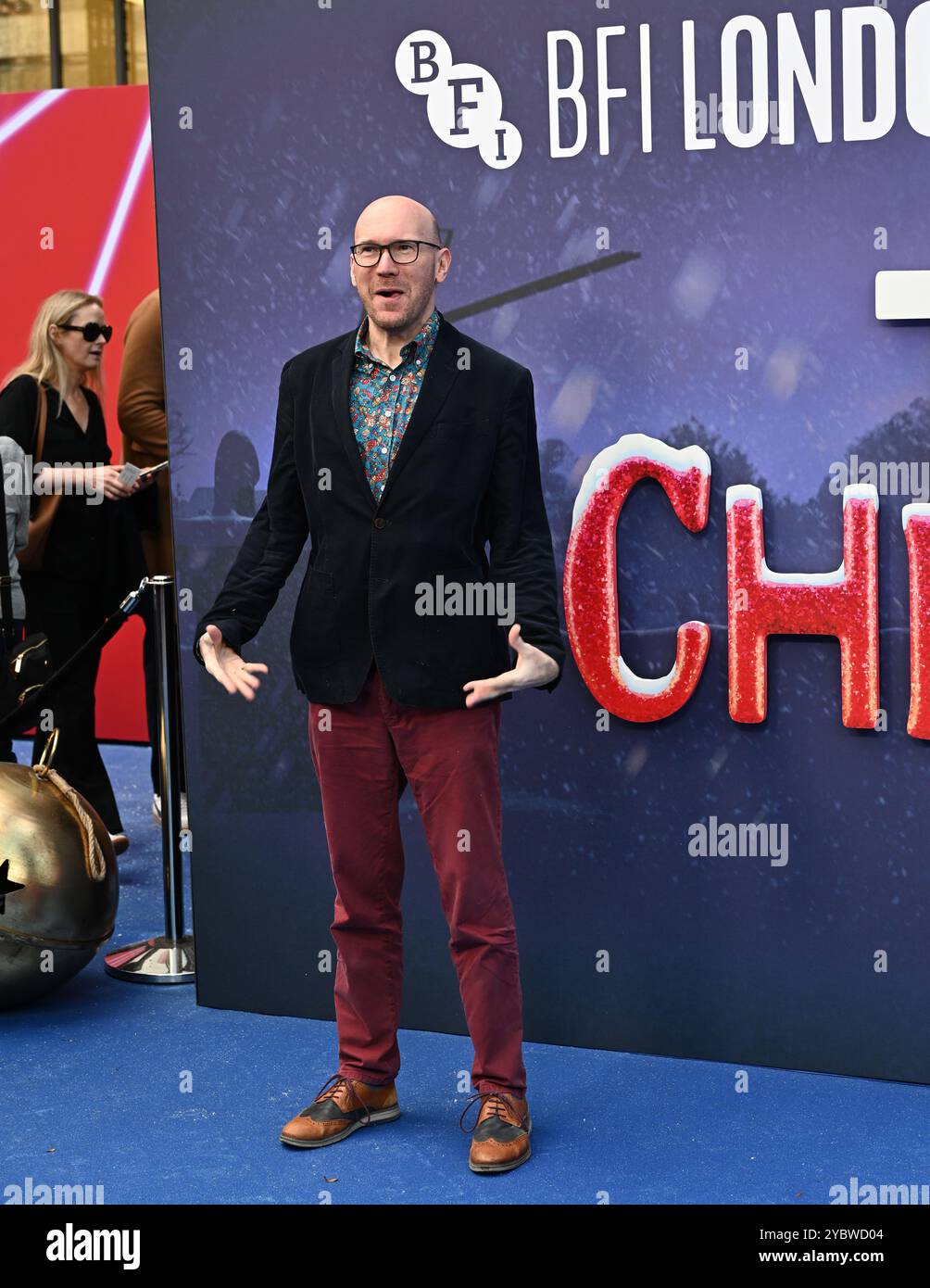 LONDON, GROSSBRITANNIEN. Oktober 2024. Alex MacQueen nimmt an der „That Christmas“ Headline Gala Teil – 68. BFI London Film Festival in London, Großbritannien. (Foto von 李世惠/siehe Li/Picture Capital) Credit: Siehe Li/Picture Capital/Alamy Live News Stockfoto