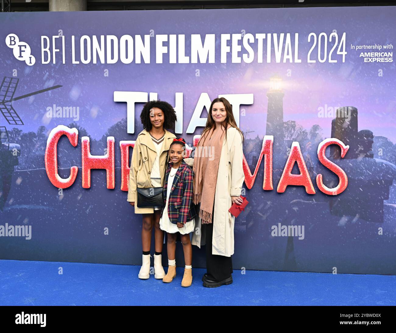 LONDON, GROSSBRITANNIEN. Oktober 2024. Bronte Smith nimmt an der „That Christmas“ Headline Gala Teil – 68. BFI London Film Festival in London, Großbritannien. (Foto von 李世惠/siehe Li/Picture Capital) Credit: Siehe Li/Picture Capital/Alamy Live News Stockfoto