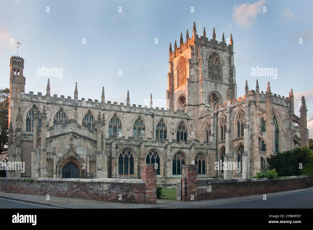 Beverley Minster in Beverley, East Riding von Yorkshire, Kirche von England. Es ist eine der größten Kirchen in Großbritannien Stockfoto
