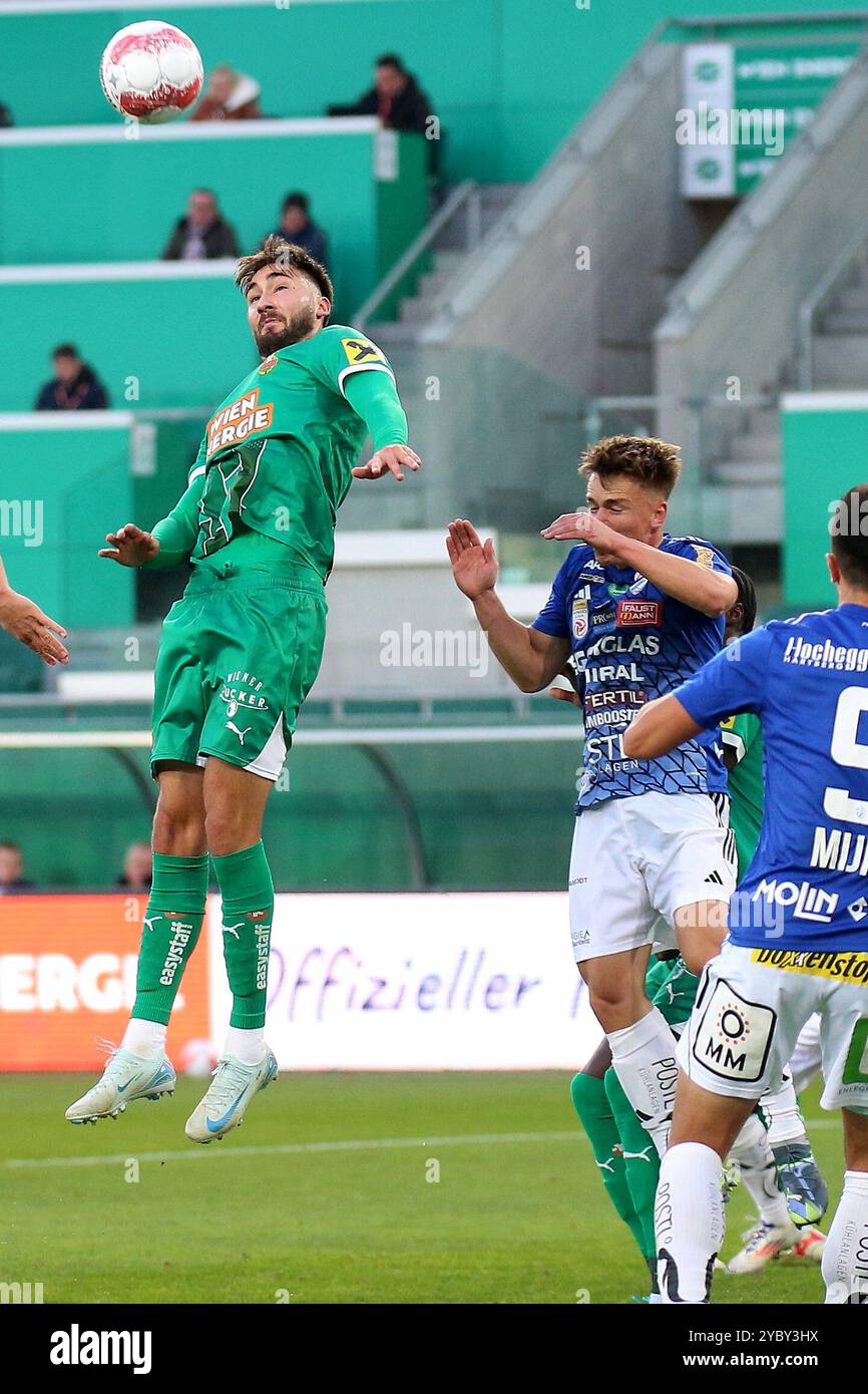 Wien, Österreich. Oktober 2024. WIEN, ÖSTERREICH - 20. OKTOBER: Dion Beljo von Rapid während des Admiral-Bundesliga-Spiels zwischen SK Rapid und TSV Egger Glas Hartberg im Allianz Stadion am 20. Oktober 2024 in Wien.241020 SEPA 29 011 - 20241020 PD11330 Credit: APA-PictureDesk/Alamy Live News Stockfoto