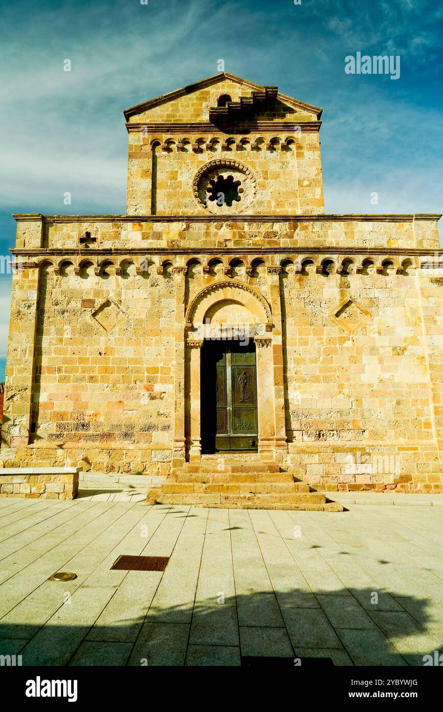 Die antike Geisterstadt Tratalia, die heute wiedergewonnen und in ein Freilichtmuseum umgewandelt wurde, Sulcis Iglesiense, Provinz Süd-Sardinien, Italien Stockfoto