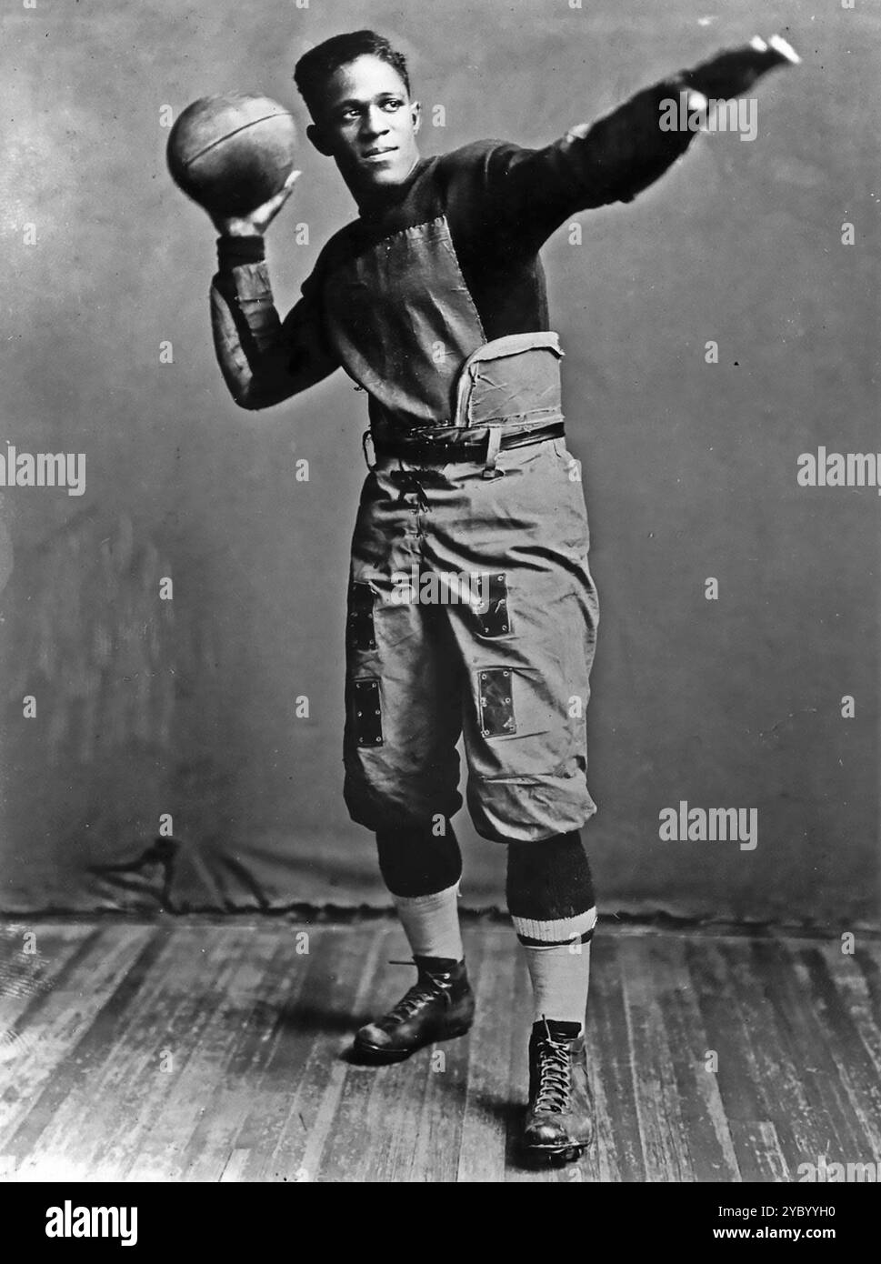 Fritz Pollard, Frederick Douglass „Fritz“ Pollard (1894–1986) US-amerikanischer Fußballspieler und -Trainer Stockfoto