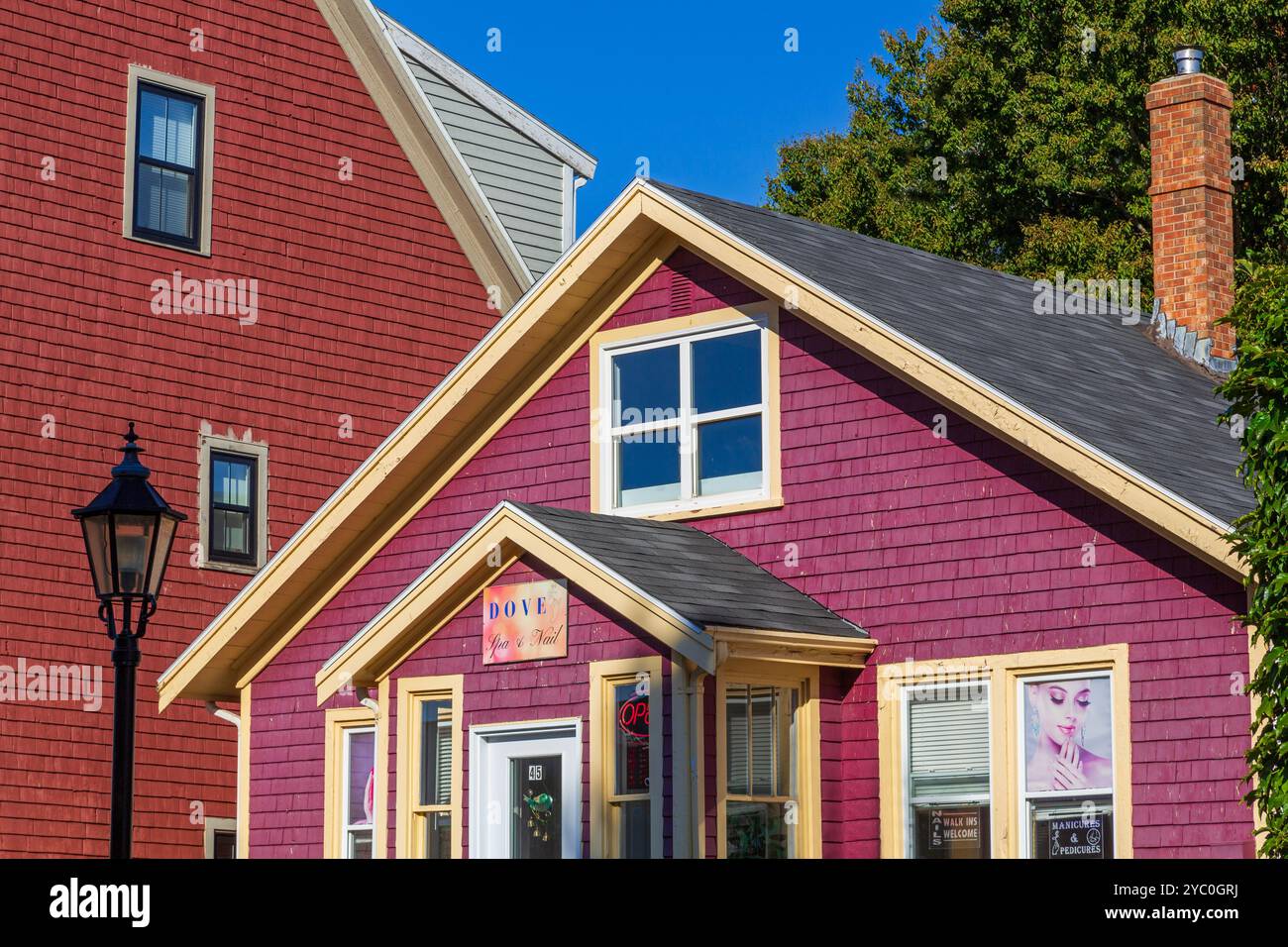 Water Street, Charlottetown, Prince Edward Island, Kanada Stockfoto