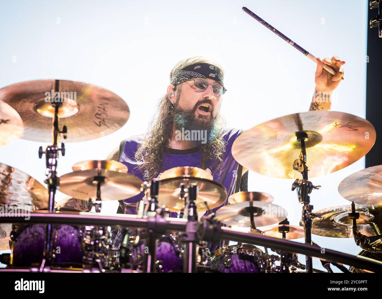 Mike Portnoy vom Dream Theater kehrt 2024 auf die Bühne in London zurück Stockfoto