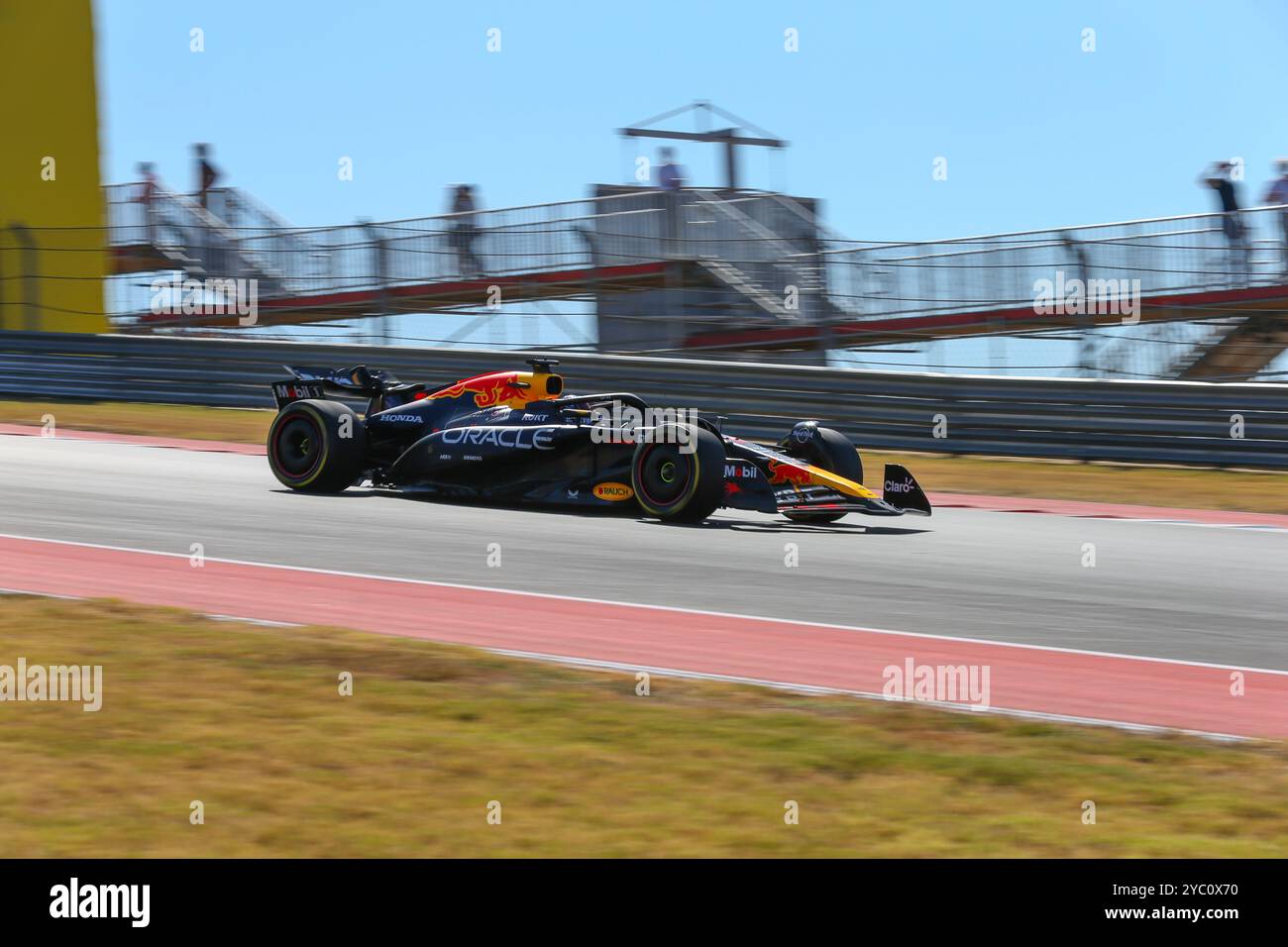 Max Verstappen (NED) - Oracle Red Bull Racing - Red Bull RB20 - Honda RBPT während des Formel-1-Rennens Pirelli, USA. Februar 2024. Grand Prix 2024, der auf dem Circuit of Americas in Austin, TX (USA), 18.-20. September 2024 (Foto: Alessio de Marco/SIPA USA) Credit: SIPA USA/Alamy Live News Stockfoto