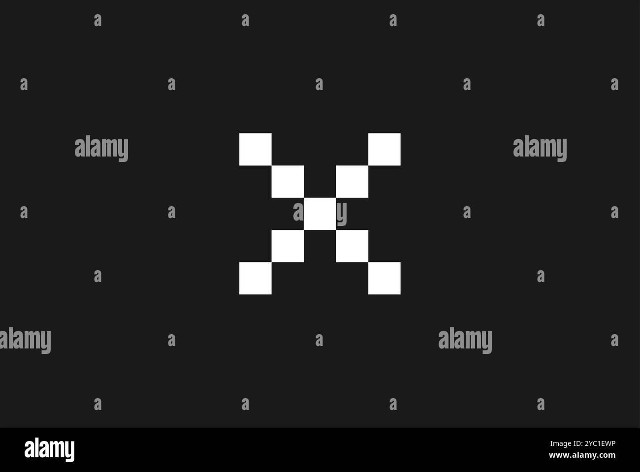 Letter X Logo Design Vektor Geschäftsmarke kreative Ideen editierbar Stock Vektor