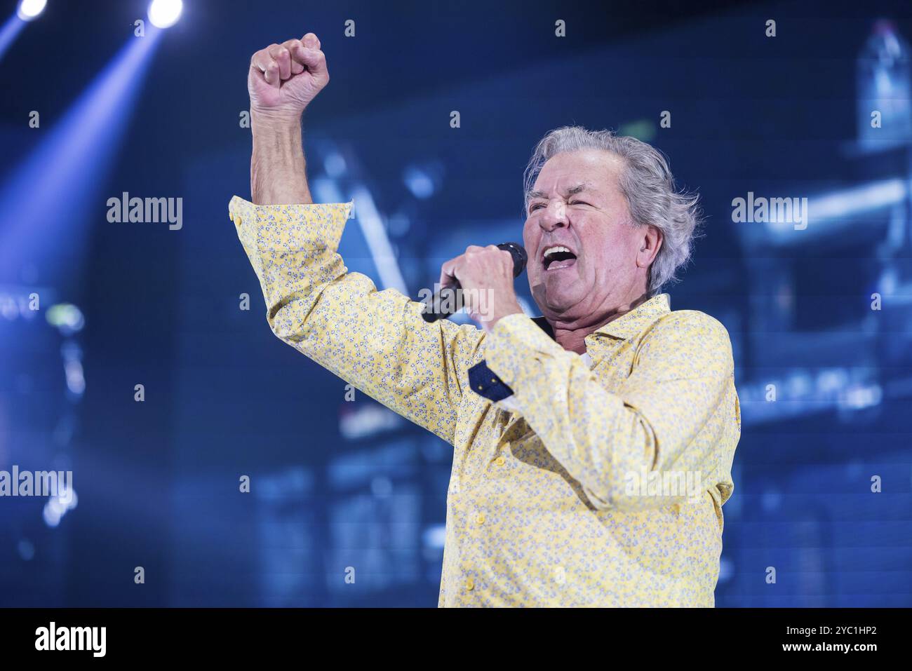 Ian Gillan, Sänger von Deep Purple live auf 1 More Time Tour in der Max-Schmeling-Halle in Berlin am 19. Oktober 2024 Stockfoto