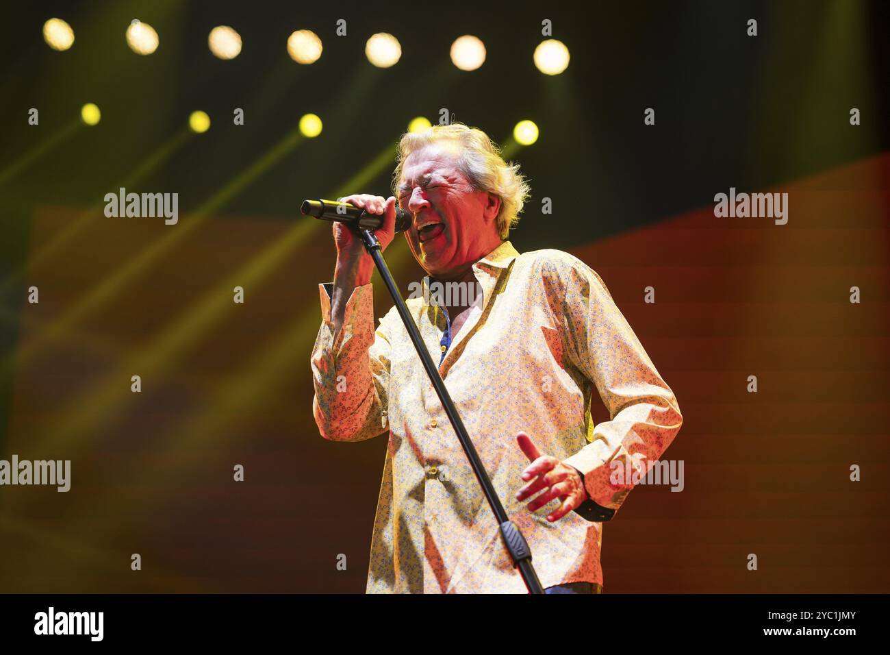 Ian Gillan, Sänger von Deep Purple live auf 1 More Time Tour in der Max-Schmeling-Halle in Berlin am 19. Oktober 2024 Stockfoto