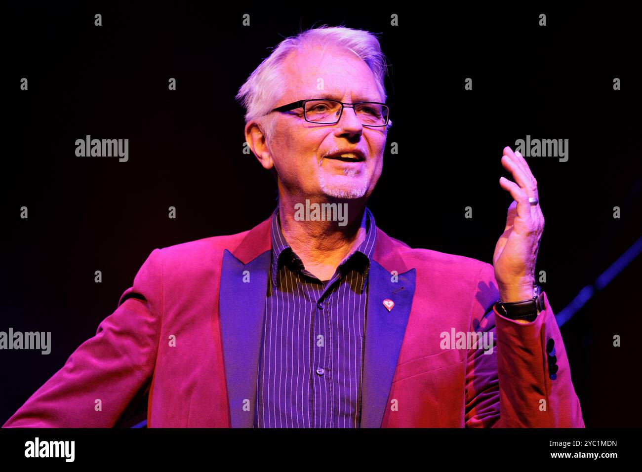 20.10.2024. Oberhausen. HÖMMA 24 – das Jazzfestival in Oberhausen. Achte Ausgabe – Frauen und Jazz. Hier: „Hömma“-Organisatorin Uwe Muth. Stockfoto