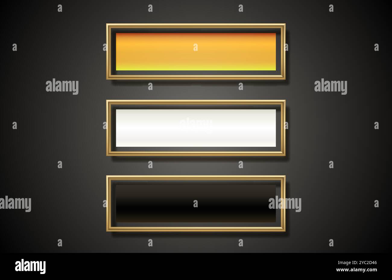 Lichtrahmen-Etikett, Event Bar Casino, Show-Schild. Vektorabbildung Stock Vektor