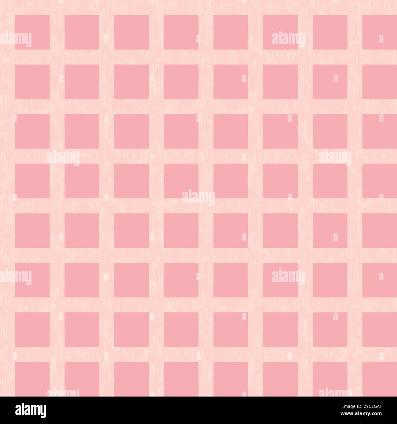 Nahtloses Retro-Präppy-Gingham-Muster. Trendiges pinkfarbenes Muster. Stockfoto