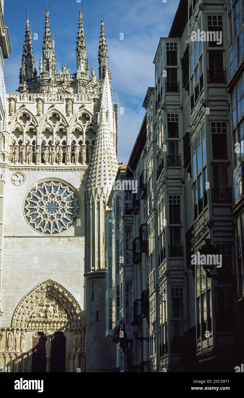 Kathedrale von Burgos, Region Castilla y Leon, Spanien Stockfoto