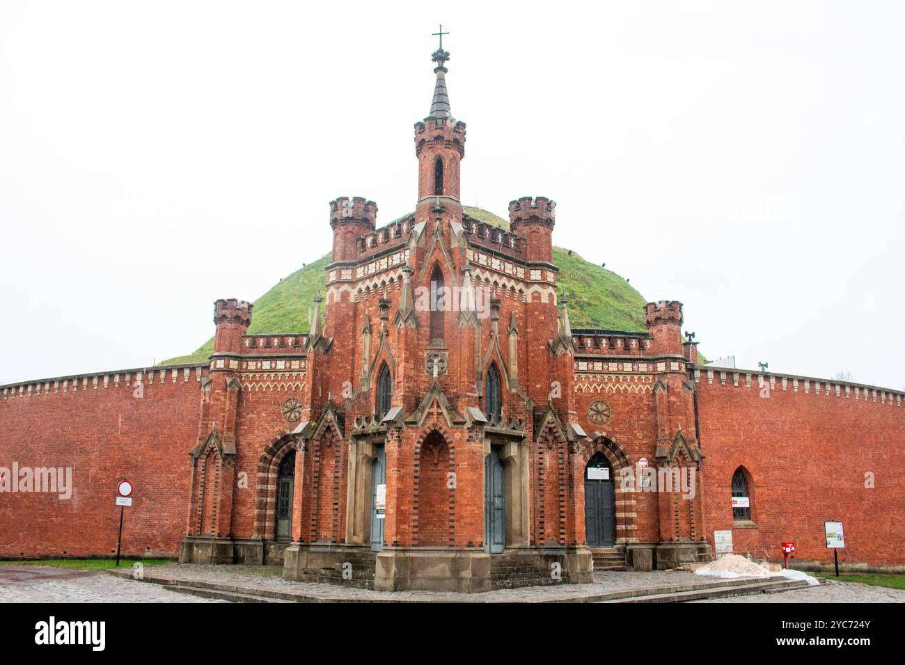 Kościuszko-Hügel in Kraków - Polen Stockfoto