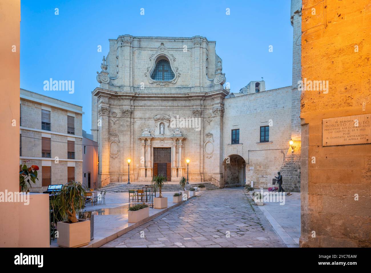 Chiesa Madre, Mutterkirche, Tricase, Lecce, Salento, Apulien, Italien Stockfoto
