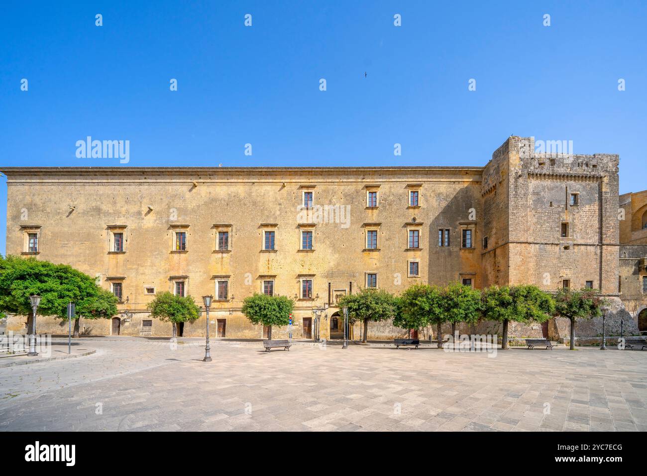 Palazzo Gallone, Tricase, Lecce, Salento, Apulien, Italien Stockfoto