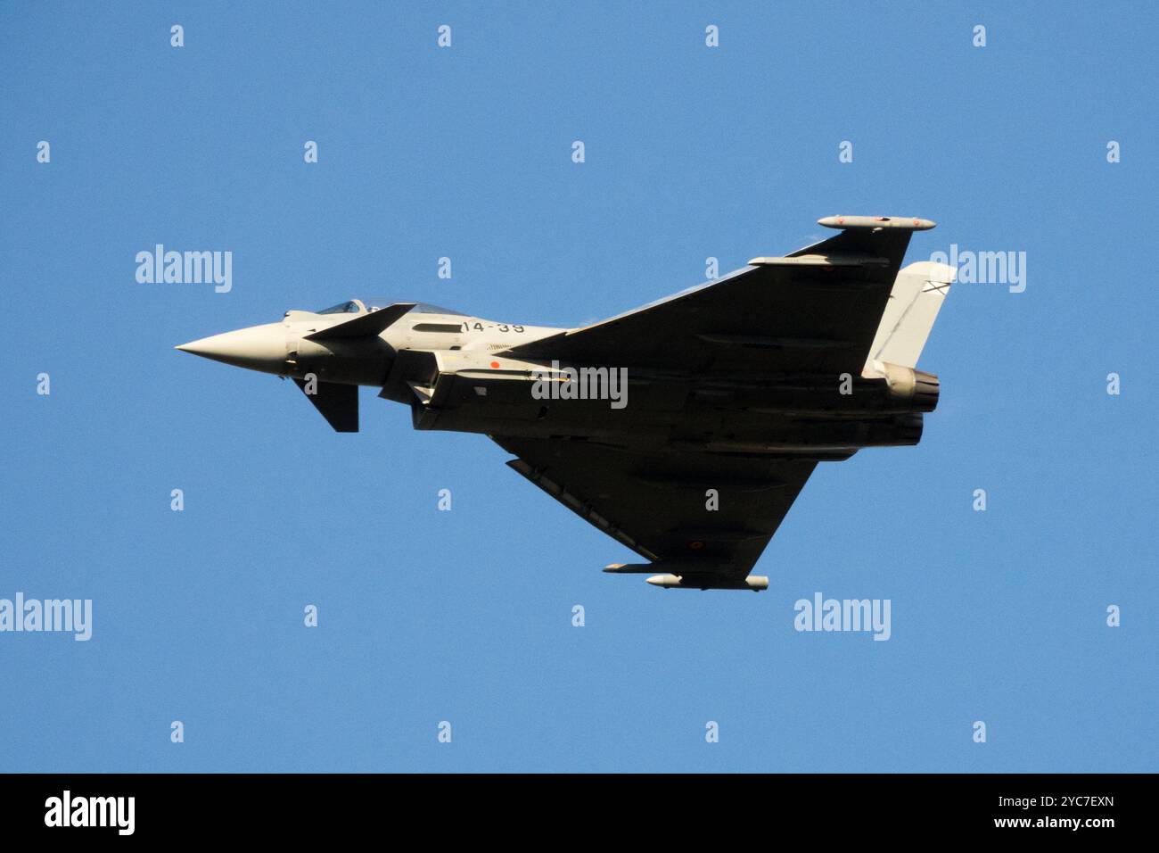 Spanische Luftwaffe Eurofighter Taifun Jet Fighter Stockfoto