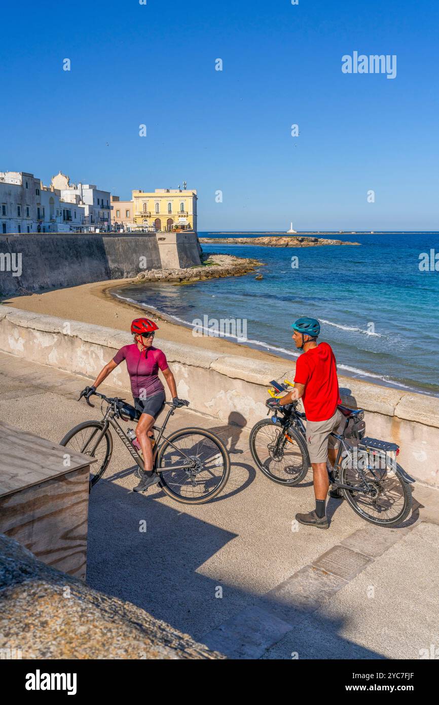Purity Beach, Spiaggia della Purità, Gallipoli, Lecce, Salento, Apulien, Italien Stockfoto