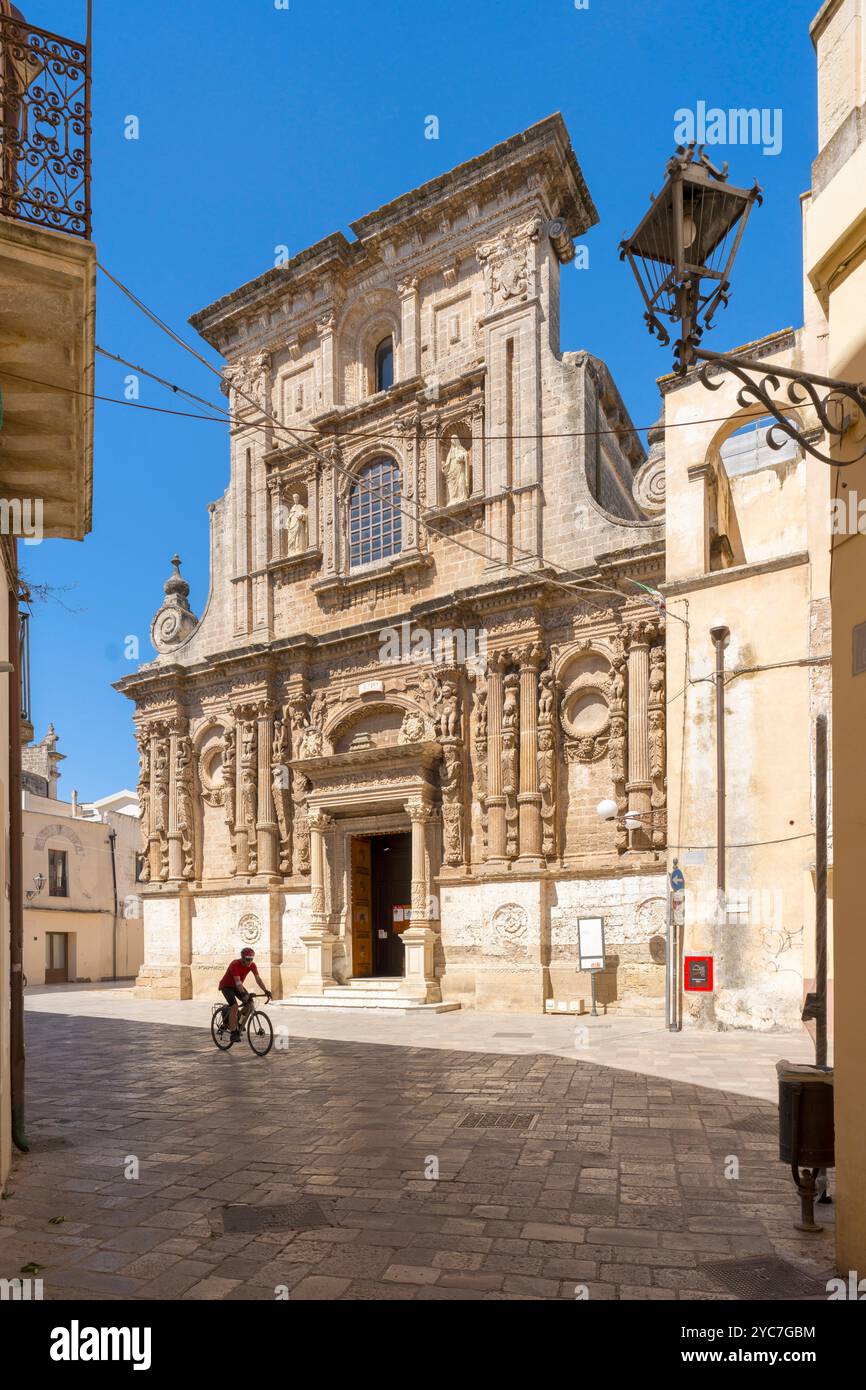 Kirche san Domenico, Nardò, Lecce, Salento, Apulien, Italien Stockfoto