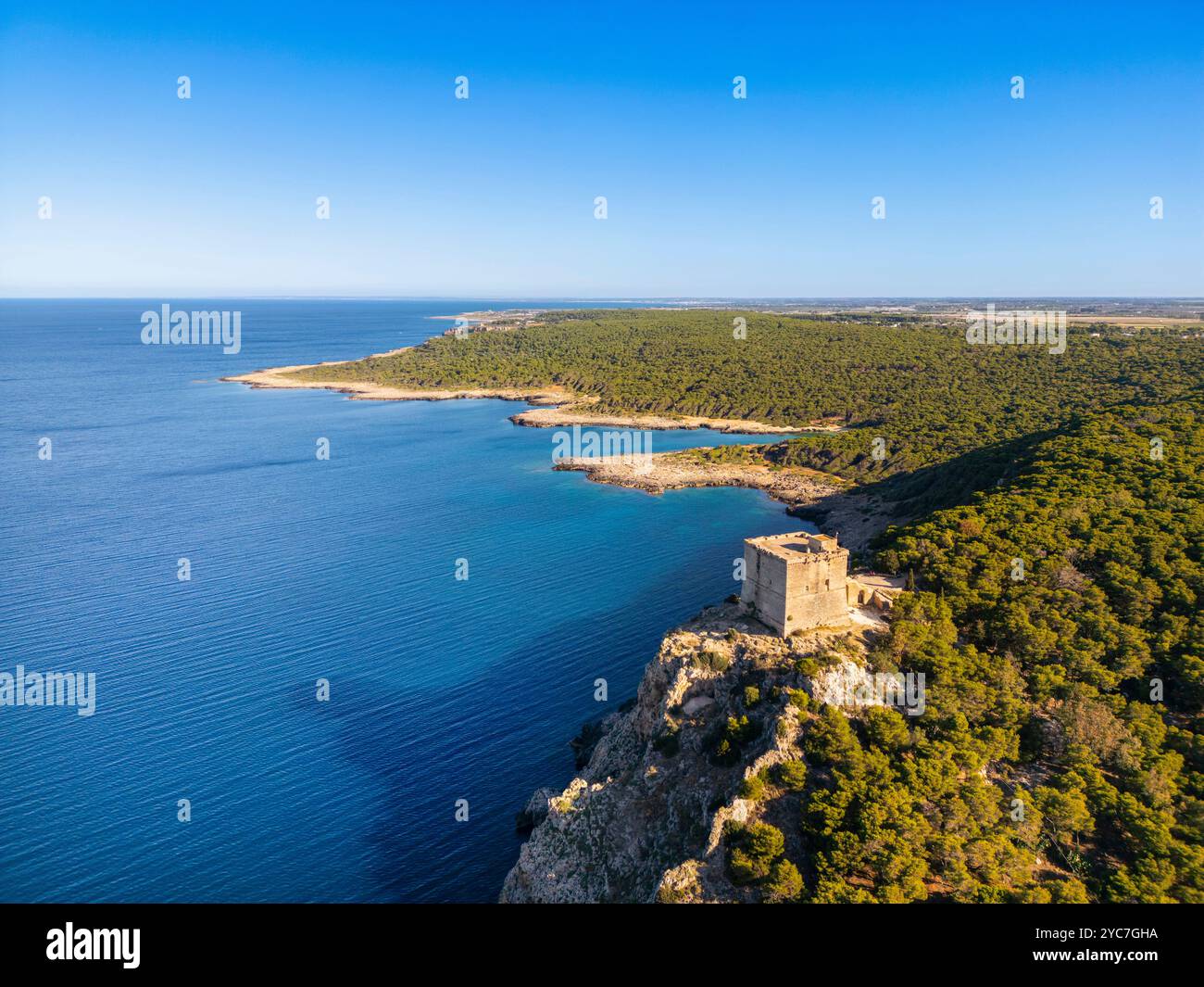 Dell'Alto-Turm, Santa Maria dell'Alto-Turm, Nardò, Lecce, Salento, Apulien, Italien Stockfoto