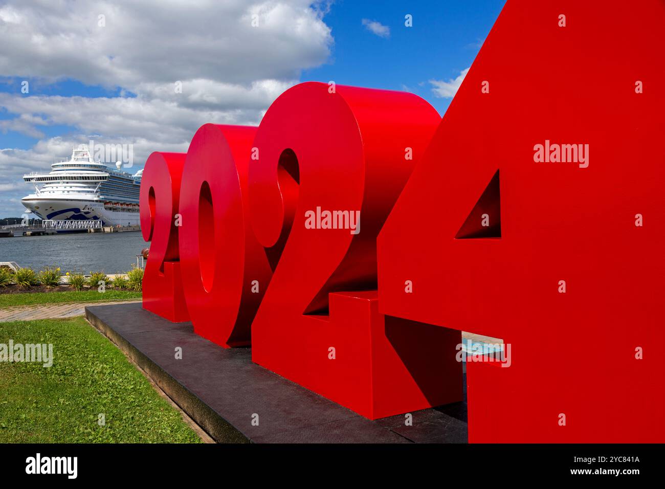 Waterfront, Charlottetown, Prince Edward Island, Kanada Stockfoto