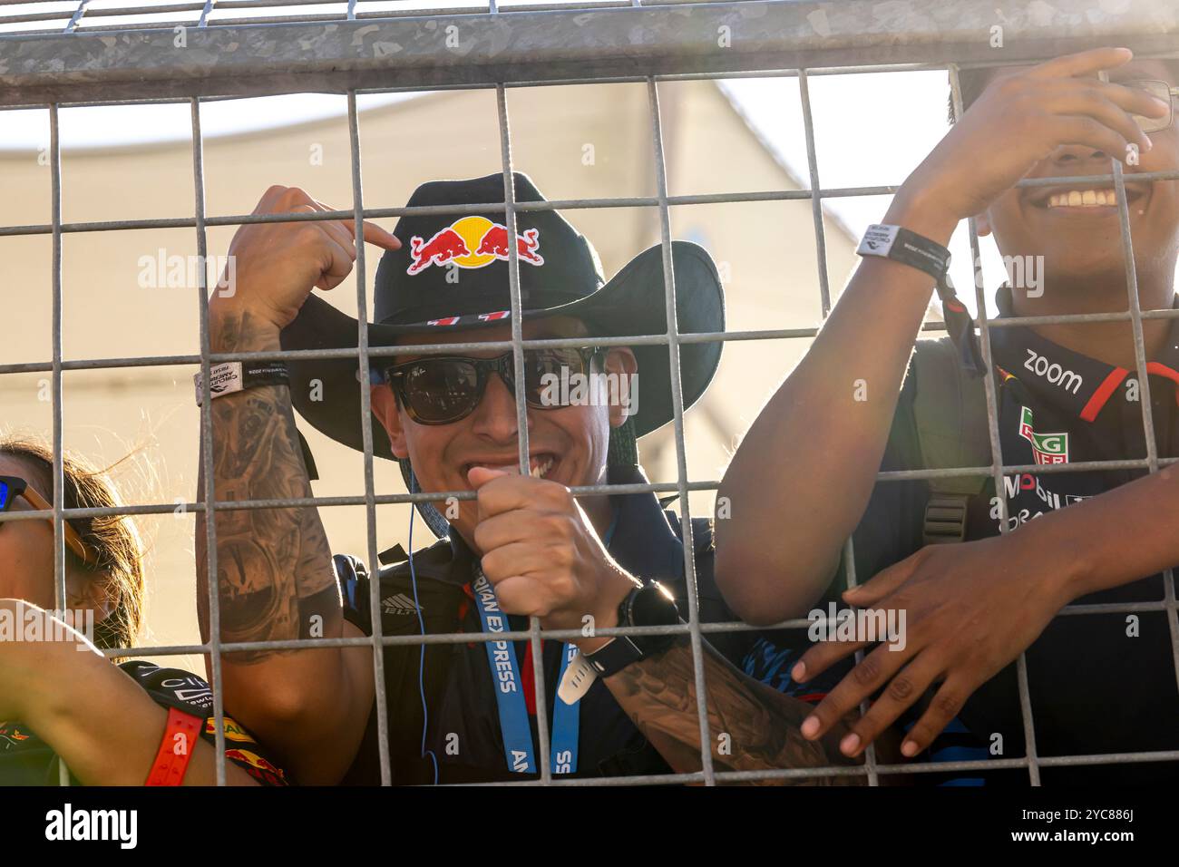 Austin, Texas, USA, 20. Oktober 2024, Grand Prix der Vereinigten Staaten, von Circuit of the Americas tritt für die Vereinigten Staaten an. Der Grand Prix Race Day der USA 2024 findet in Austin, Texas, USA statt. Quelle: Michael Potts/Alamy Live News Stockfoto