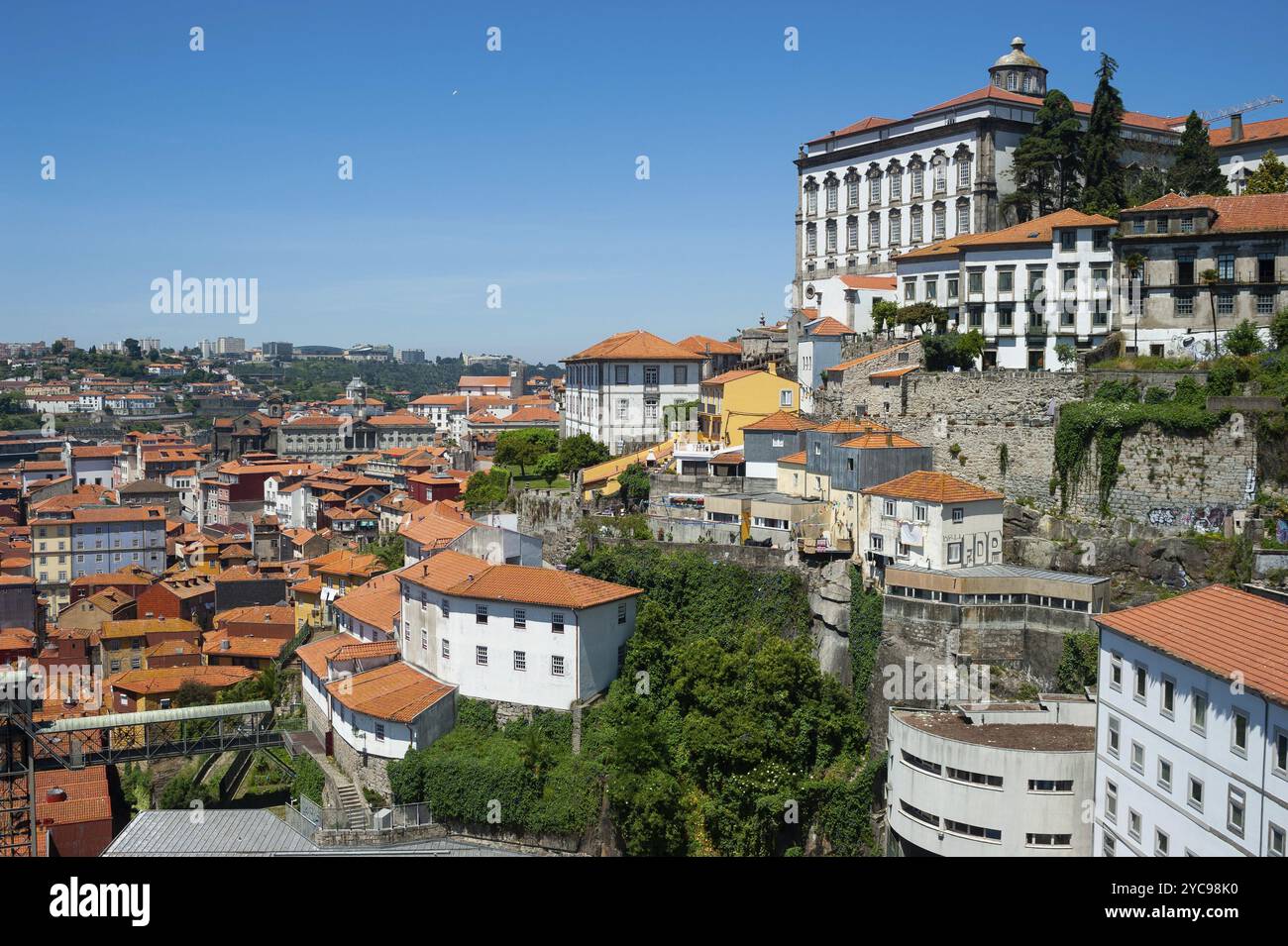 14.06.2018, Porto, Portugal, Europa, Blick auf das Stadtbild von Porto von oben, Europa Stockfoto