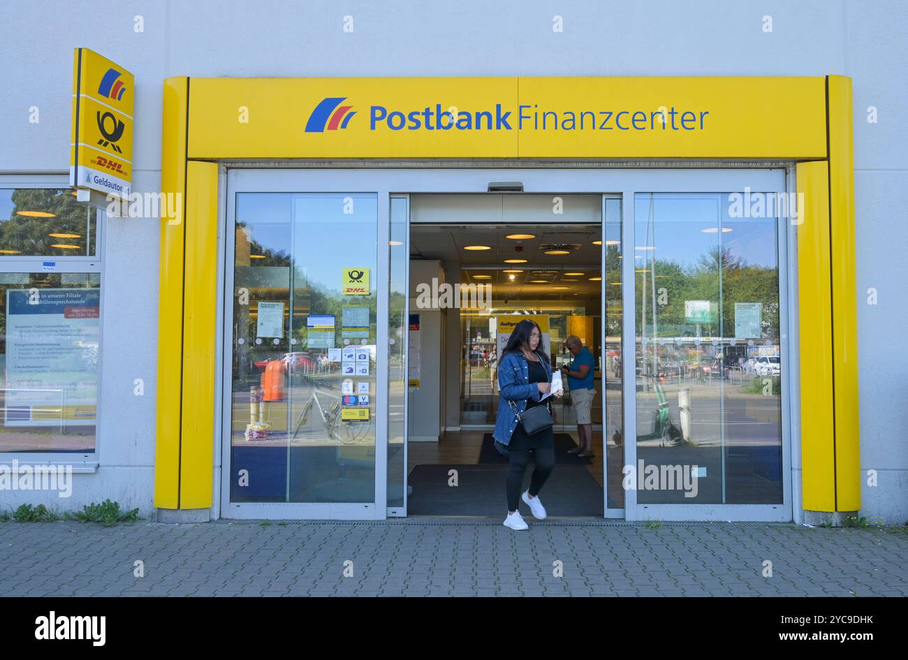 Postbank Filiale, Neukölln, Berlin, Deutschland, Postbank Filiale, Deutschland Stockfoto