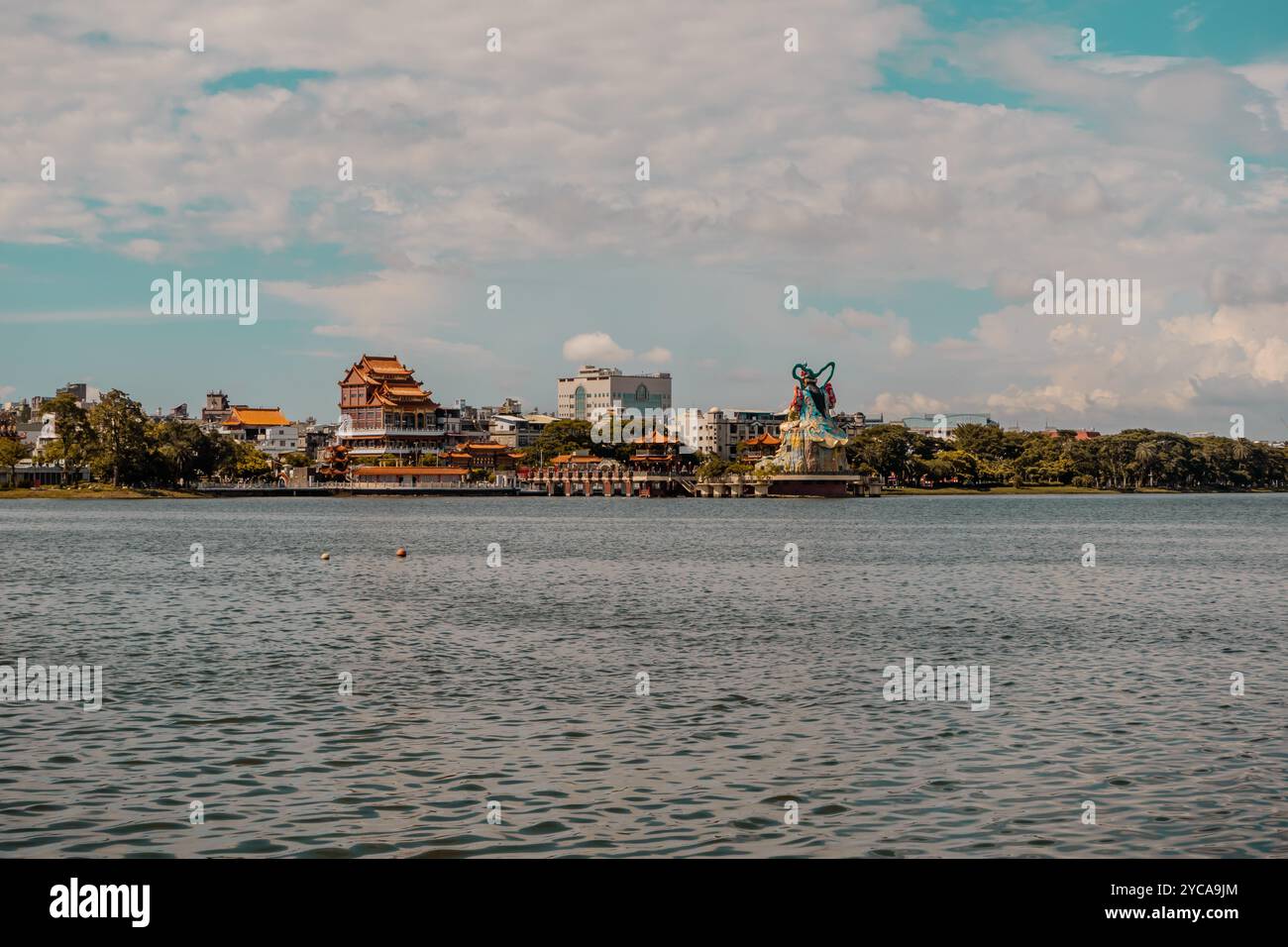 Lotus Pond in Kaohsiung, Taiwan Stockfoto