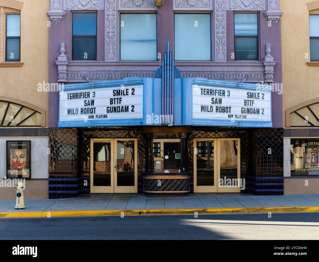 Fox-Kino, Banning, Kalifornien Stockfoto