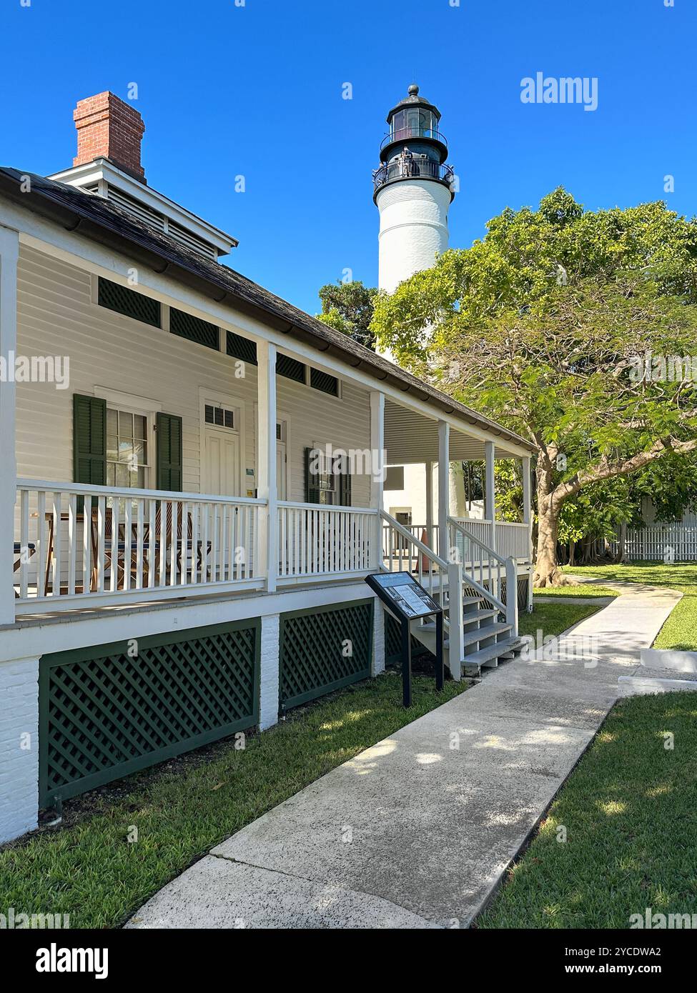 Key West Leuchtturm, Key West, Florida, USA Stockfoto