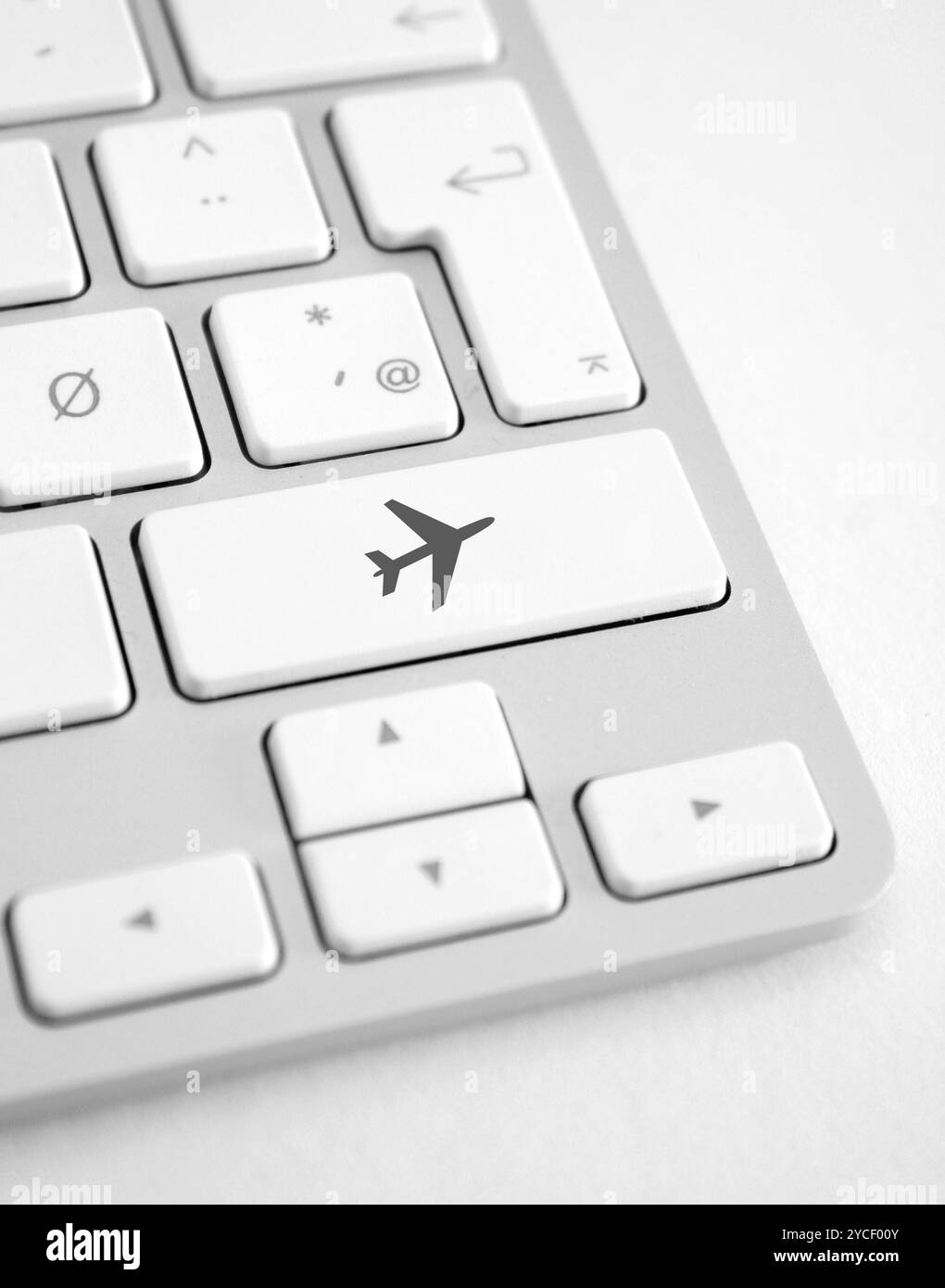 Buch-Flugtickets Stockfoto