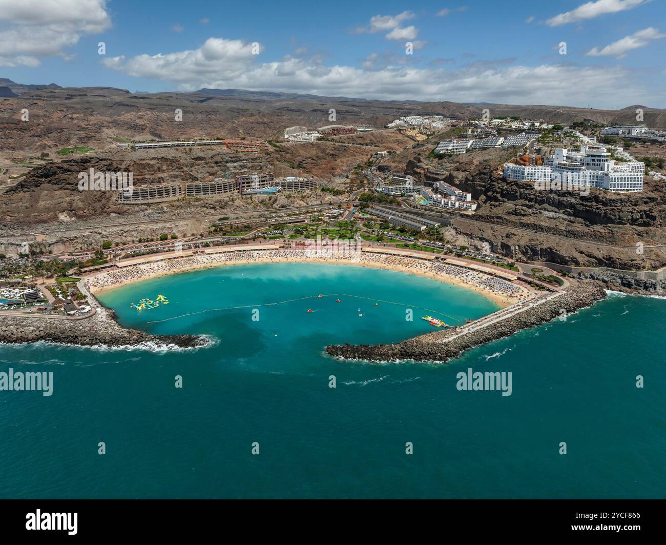 Anfi del Mar, Playa de la Verga, Arguineguin, Gran Canaria, Kanarische Inseln, Spanien Stockfoto