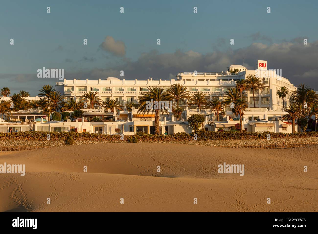 Dünen von Maspalomas, Maspalomas, Gran Canaria, Kanarische Inseln, Spanien Stockfoto