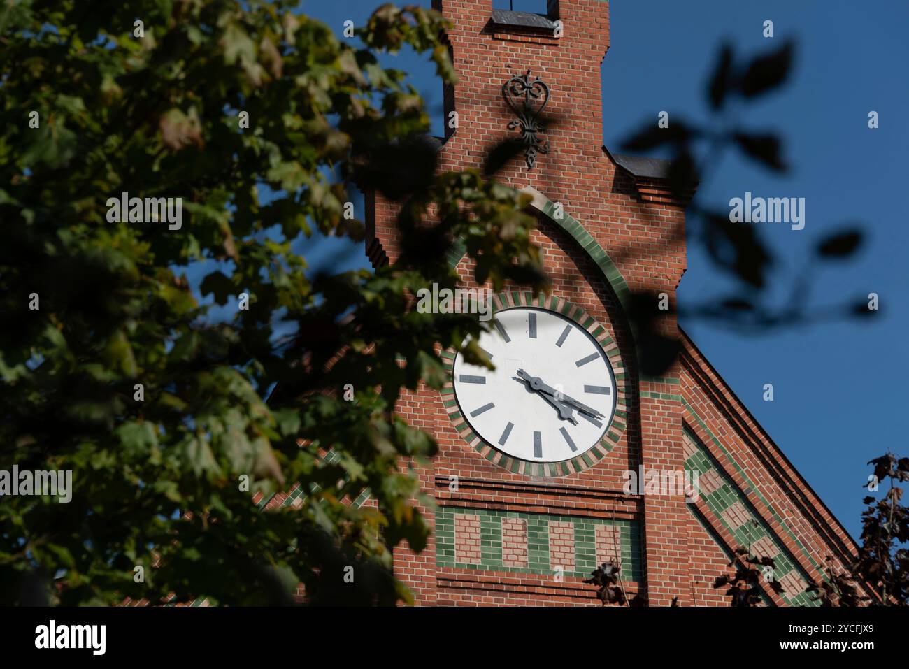 Theologisches Kolleg Friedenau, Siebenten-Tags-Adventistenkirche, Friedensau, Sachsen-Anhalt, Deutschland Stockfoto