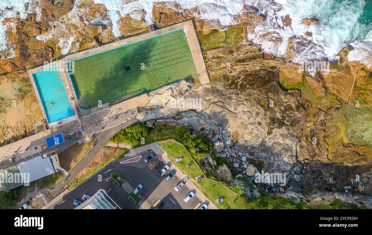 Sydney Vororte mit malerischem Meerblick, Dee Why, Northern Beaches, NSW, Australien Stockfoto